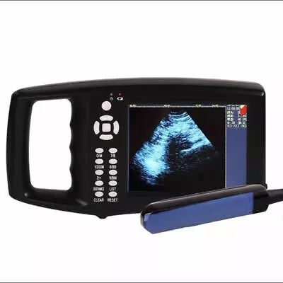 5 Inch LCD Veterinary Ultrasound Scanner Cattle Horse Pregnancy Rectal Probe • $1335.99