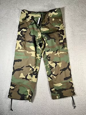 Military Pants Mens Medium Short Trousers Goretex USGI Cold Weather Camouflage • $54.99