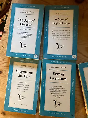 Penguin Classics Lot Of 7 Vintage 1950s 60s Chaucer Romans Sophocles Etc • $15