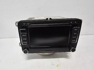 2009-14 Volkswagen Vw Rns-510 Gps Navigation Radio Head Unit (match 3c0 035 684) • $254.15