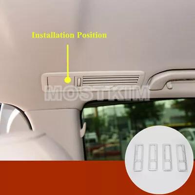 Inner Car Roof Air Vent Outlet Frame Cover Trim For Mercedes Benz Vito 2014-2021 • $31.24