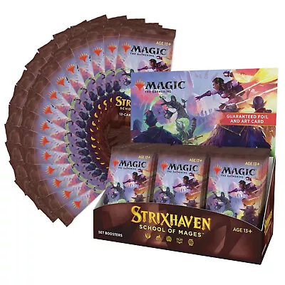 Strixhaven School Of Mages - Set Booster Box Display SEALED MTG • £89.99