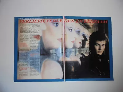 Aha Morten Harket Patty Brard Koos Alberts Crista Clippings Holland • $7.99