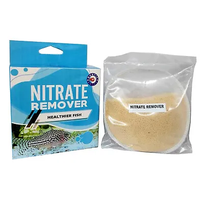 Resin Filter Media Aquarium Fish Tank Nitrate Remover Removal Marine Freshwater • £9.99