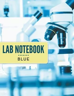 Lab Notebook Blue • $15.69