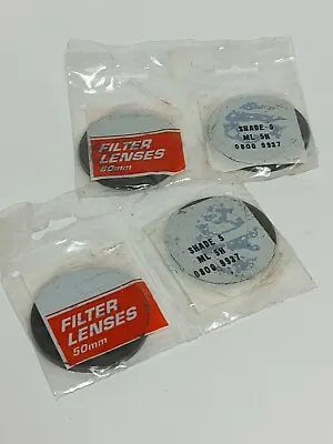 Lot Of 4 Vintage Welding Goggles Filter Lense Shade 5 • $14.70