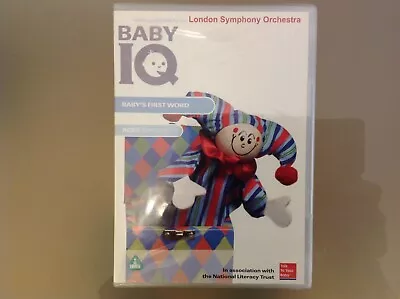 Baby Iq Dvd - Baby's First Word - London Symphony Orchestra - New & Sealed • £6.99