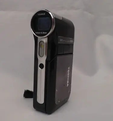 £39.99 • Buy Toshiba Camileo Pro HD Compact Digital Video Camcorder Black & Silver Working