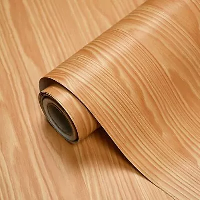 Wood Grain Contact Paper Peel Stick Self Adhesive Wallpaper Vinyl Wrap New • $11.53