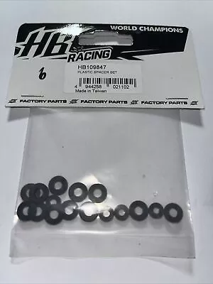 HB Racing Plastic Spacer Set [HB109847] • $5