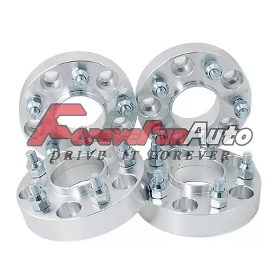 4PC 1'' 5x4.5 Hubcentric Wheel Spacers Adapters 12x1.5 Studs For Ford Jeep Mazda • $59.90