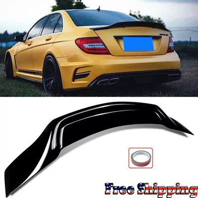 RT Style Duckbill Trunk Spoiler Wing Lip For Benz W204 C250 C300 C63 2008-2014 • $65.79