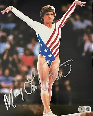 Mary Lou Retton Signed Autographed 8x10 Photo Beckett Authenticated #1 Silver • $74.99