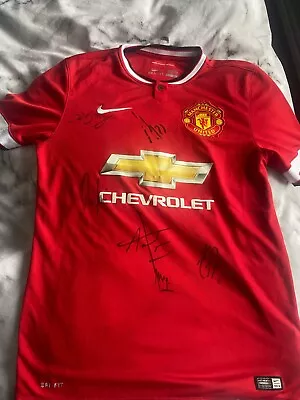 Manchester United 2014 Signed Shirt • £3.20