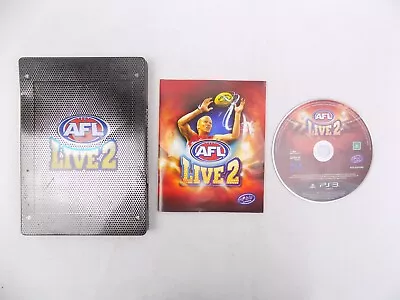 Mint Disc Playstation 3 Ps3 AFL Live 2 - Inc Manual Free Postage • $19.92