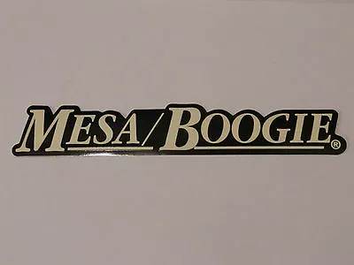 Mesa Boogie Guitar Amp Bass Amp Decal Sticker Case Rack Bumper Sticker Nice New • $5.99