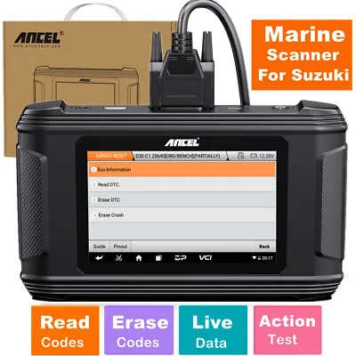 Marine Diagnostic Tool Scanner OBD2 Full System Fit For SUZUKI Boat Code Reader  • $479.99