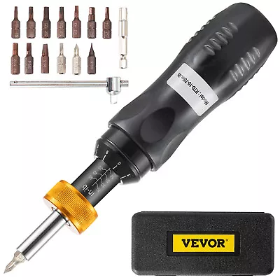 VEVOR Adjustable Torque Screwdriver 1/4  Hex 10-70 In/lb W/1 In-lb Increment • $53.19