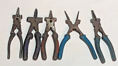 Lot Of 5 MIG Welding Pliers Weld Welder Welper YS-50 Westward 2CZD6 Used • $60.48