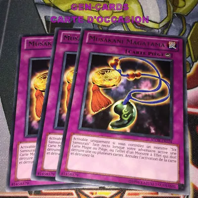 USED Yu Gi Oh MUSAKANI MAGATAMA STOR-FR074 X 3 Cards • $4.26