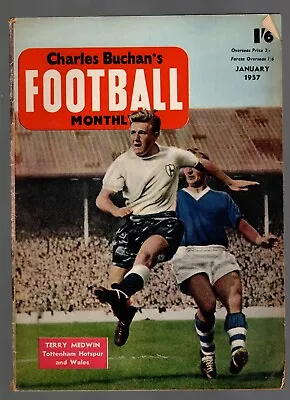 Charles Buchan's Football Monthly January 1957 Featuring Hearts & Hibs Rivalry • £4.99