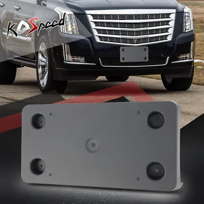 Front License Plate Tag Mounting Bracket Holder For 15-20 Cadillac Escalade Esv • $72.98