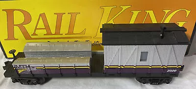 MTH - Rail King 30-7939 ~ MTHRRC 2000 Crane Tender ~  IN BOX • $39.99