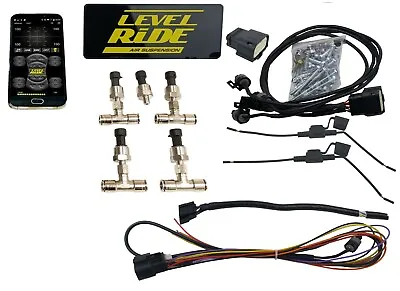 Level Ride Bluetooth Air Ride Suspension 4-corner Controller 3 Preset Pressures • $858