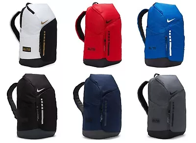 Nike Hoops Elite Pro Backpack 32L DX9786 Basketball Black Royal Red White Gray • $70.89