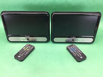 (2 PACK) RCA DRC6296 9  Car Mobile LCD DVD Players & 2 Remotes • $42