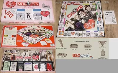 Vintage 2001 Parker Brothers I Love Lucy Collectors Edition Monopoly Board Game • $27.99