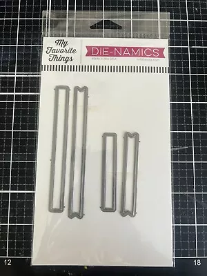 My Favorite Things Sentiment Strip Dies Skinny Strips. Cardmaking. • £4.99