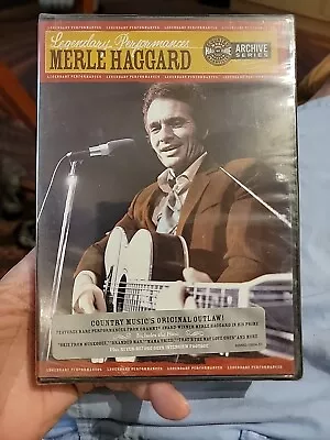 Merle Haggard Legendary Performances (DVD 2008) Brand New & Sealed!  • $12.47