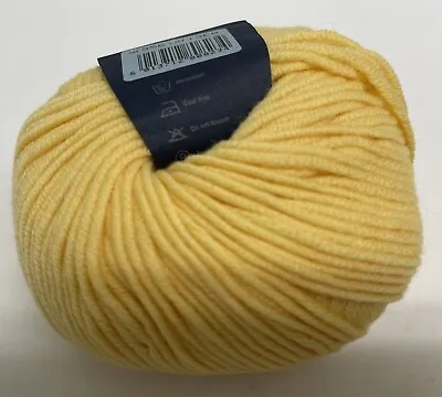 Jaeger Merino Yarn Unit Of 1 Yellow Double Knitting   New Vintage • $12.75