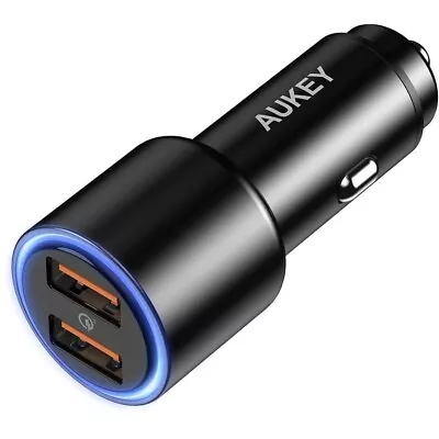 36W Dual-Port USB Fast Car Charger • $10.49