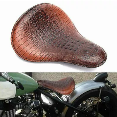 Motorcycle Alligator Calabash Solo Seat Spring Bracket For Harley Chopper Bobber • $79.11