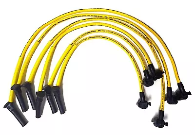 $123.99 • Buy Mustang 4.0L V6 05-10 10 Mm High Performance Yellow Spark Plug Wire Set 29231B