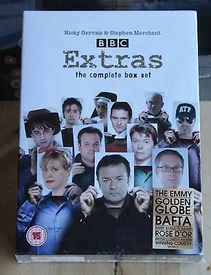 Extras - The Complete Dvd Box Set ( Gervais / Merchant ) Brand New & Sealed!!! • £12.99