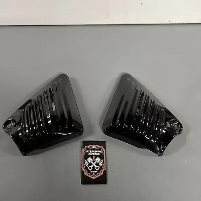 Genuine Harley OEM 02-06 VRSC VROD Black Side Neck Vent Covers Sidecovers Pair • $69