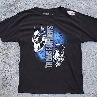 Transformers Movie Promo Shirt Adult Large Black Graphic 2014 Cinemark Exclusive • $13.95