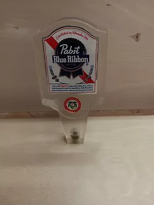 Vintage Beer Tap Handle PBR Pabst Blue Ribbon Acrylic Lucite  • $19.99