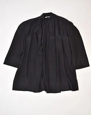 PERSONA Womens Shirt Blouse UK 20 2XL Black Polyester VC97 • $11.82