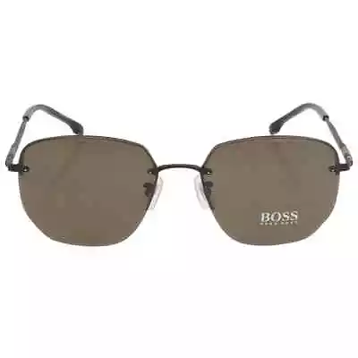 Hugo Boss Grey Square Men's Sunglasses BOSS 1344/F/SK 0003/IR 60 BOSS 1344/F/SK • $56.39