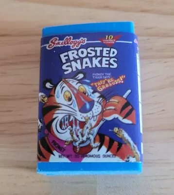 Topps Wacky Packages Erasers Series 1 #10 Frosted Snakes Frosted Flakes • $1.99