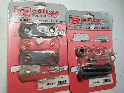 Vintage Early 2000s Incomplete Trailer Parts Lot Redline SP03-020 SP04-020 Incom • $28