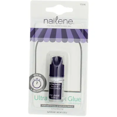 Nailene 0.10 Ounce Ultra Quick Nail Glue - (3 Pack) • $22.77