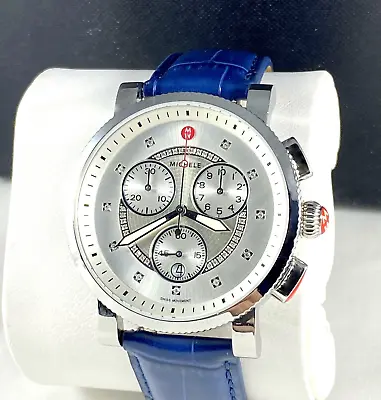 Women's Diamond Michele Chronograph  Sport Sail Watch In Excellent Cond • $595