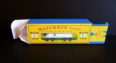 Matchbox Lesney Major Pack M1B BP Autotanker Reproduction Box (D Type Box Only) • £2.89