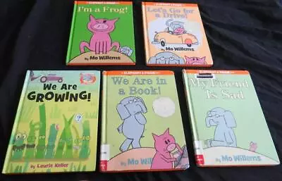 5 ELEPHANT PIGGIE Set Easy BOOK LOT Children Read Picture Mo Willems Hardcover • $17.95