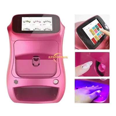 Digital 3D Nail Art Printer Machine Mobile DIY Nail Photo Printing W/ Gel Dryer • $781.20